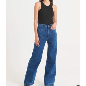 Rolla jeans wide leg high-waist